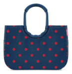 Obrazek Reisenthel Loopshopper L Frame Mixed Dots Red 25 L