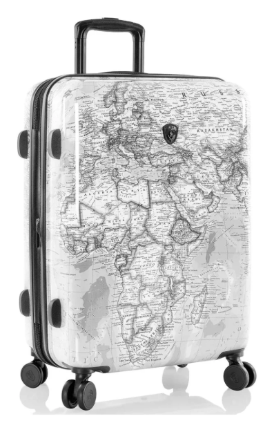 Obrazek Heys Journey 3G M Black/White Map 86 L