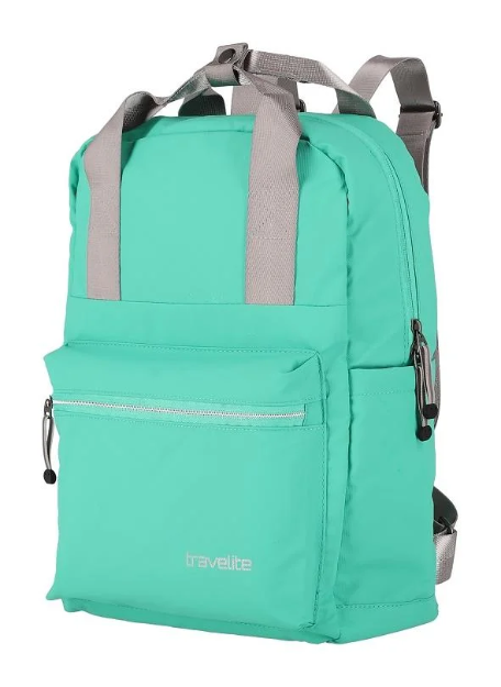 Obrazek Travelite Basics Canvas Backpack Green 11 L