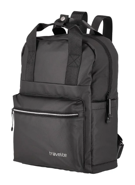 Obrazek Travelite Basics Canvas Backpack Black 11 L