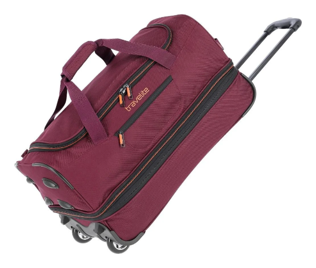 Obrazek Travelite Basics Torba na kółkach S Bordeaux 51/64 L
