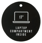 Obrazek Enrico Benetti Cornell 17" Notebook Backpack Roll Top Black 21 L