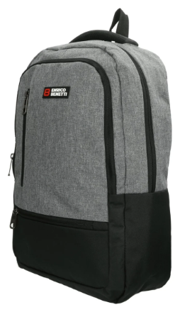 Obrazek Enrico Benetti Hamburg 15" Notebook Backpack Light Grey 25 L