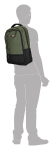 Obrazek Enrico Benetti Hamburg 15" Notebook Backpack Olive 25 L