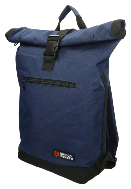 Obrazek Enrico Benetti Amsterdam Notebook Backpack Blue 15 L