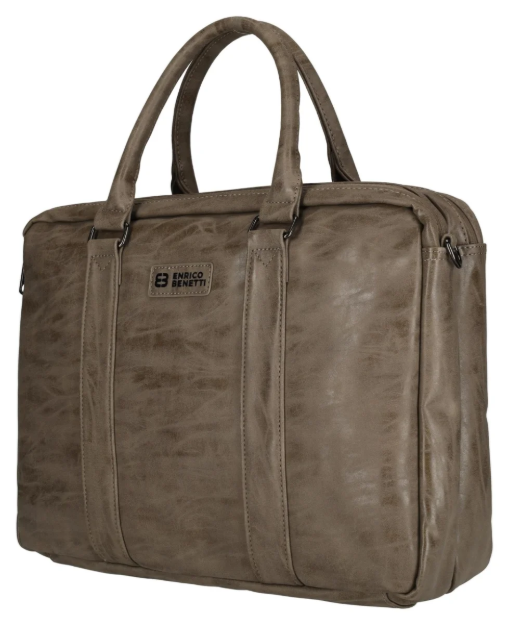 Obrazek Enrico Benetti Rotterdam 15" Torba na notebooka Medium Taupe