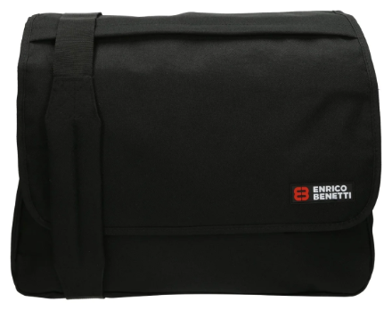 Obrazek Enrico Benetti Amsterdam Torba na ramię czarna 13 L