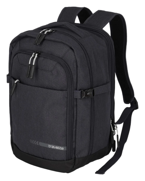 Obrazek Travelite Kick Off Cabin Backpack Anthracite 20/23 L