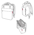 Obrazek Plecak Reisenthel Allday M Twist Berry 15 L