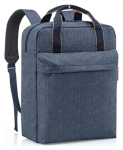Obrazek Reisenthel Allday Backpack M Herringbone Dark Blue 15 L