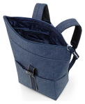 Obrazek Reisenthel Rolltop Backpack Herringbone Dark Blue 22 L