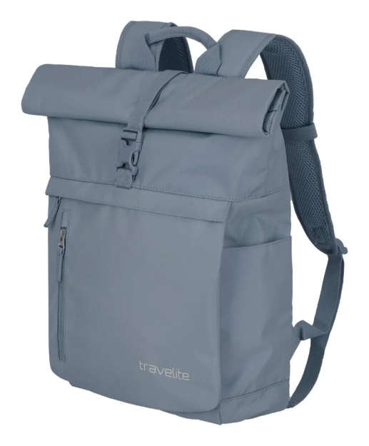 Obrazek Plecak zwijany Travelite Basics Smoke niebieski 35 L