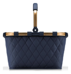 Obrazek Reisenthel Carrybag Frame Rhombus Midnight Gold 22 L