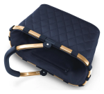 Obrazek Reisenthel Carrybag Frame Rhombus Midnight Gold 22 L