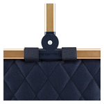 Obrazek Reisenthel Carrybag Frame Rhombus Midnight Gold 22 L