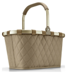 Obrazek Reisenthel Carrybag Frame Rhombus Olive 22 L