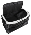 Obrazek Travelite Basics Wheeled Duffle exp. Czarny/biały 98/119 L