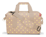 Obrazek Reisenthel Allrounder M Metallic Dots Coffee 18 L