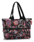 Obrazek Reisenthel Shopper E1 Paisley Black 12/18 L