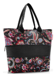 Obrazek Reisenthel Shopper E1 Paisley Black 12/18 L