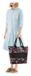 Obrazek Reisenthel Shopper E1 Paisley Black 12/18 L
