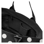 Obrazek Reisenthel Shopper E1 Dots White 12/18 L