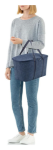 Obrazek Reisenthel Coolerbag Herringbone Dark Blue 20 L