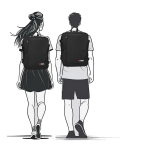 Obrazek Enrico Benetti Amsterdam 54687 Czarny 24 L