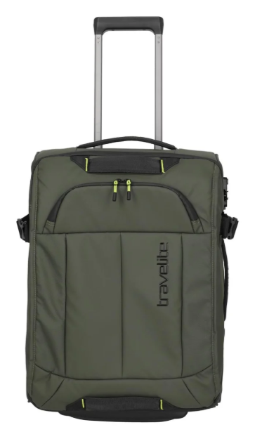 Obrazek Travelite Briize Torba na kółkach S Khaki 40 L