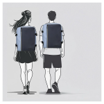 Obrazek Enrico Benetti Bergen 56004 Navy/jeans 24 L