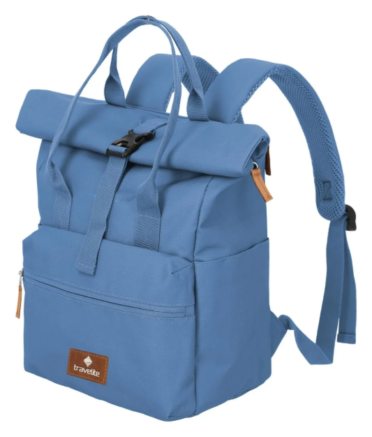 Obrazek Travelite Basics Short Handle Roll-up Denim 11/14 L