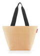 Obrazek Reisenthel Shopper M Raffia czarny 15 L