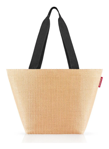Obrazek Reisenthel Shopper M Raffia czarny 15 L