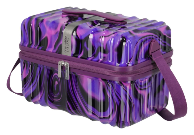 Obrazek Travelite Lascana Edition Beautycase Purple Swirl 18 L