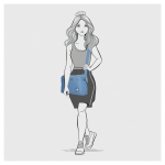 Obrazek Enrico Benetti Suzie 66845 Jeansblue