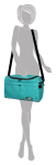 Obrazek Enrico Benetti Amsterdam 35328 Turquoise 20 L