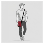 Obrazek Enrico Benetti Zurich 62130 Czerwony