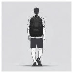 Obrazek Enrico Benetti Anchorage 47259 Czarny 38,5 L