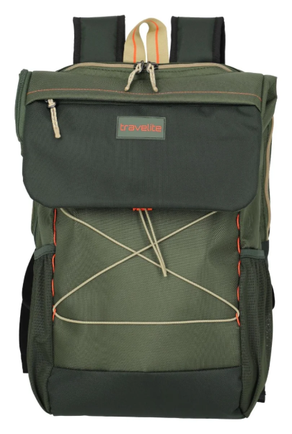 Obrazek Travelite Color Craze Backpack Olive 24 L