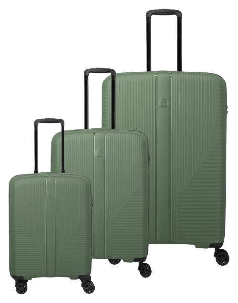 Obrazek Travelite Air Stripe S,M,L Slim Green S: 39 l / M: 75/86 L: 104