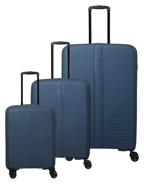 Obrazek Travelite Air Stripe S,M,L Slim Navy S: 39 l / M: 75/86 L: 104