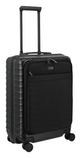 Obrazek Titan Overseas S Przednia kieszeń Nightshade czarny 42 L