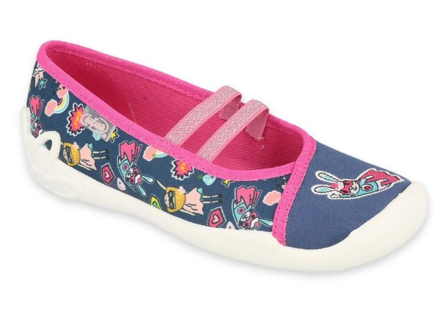 Obrazek BEFADO 116X300 baleriny dziewczęce 2 gumki HERO