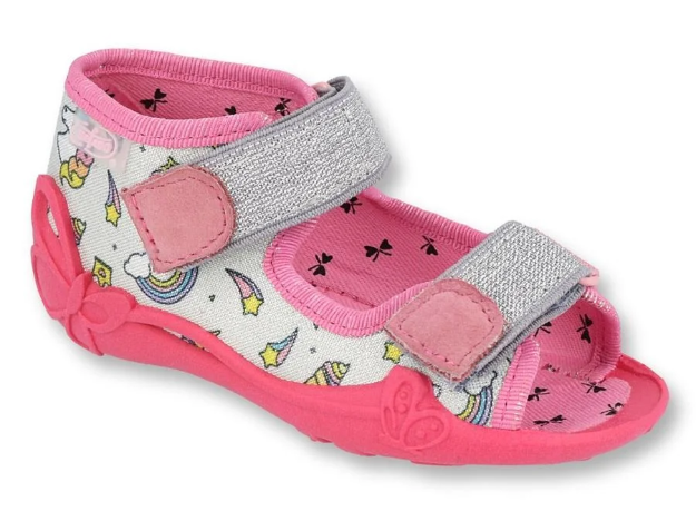 Obrazek BEFADO 242P100 dziewczęta 2 SZ srebrny jednorożec