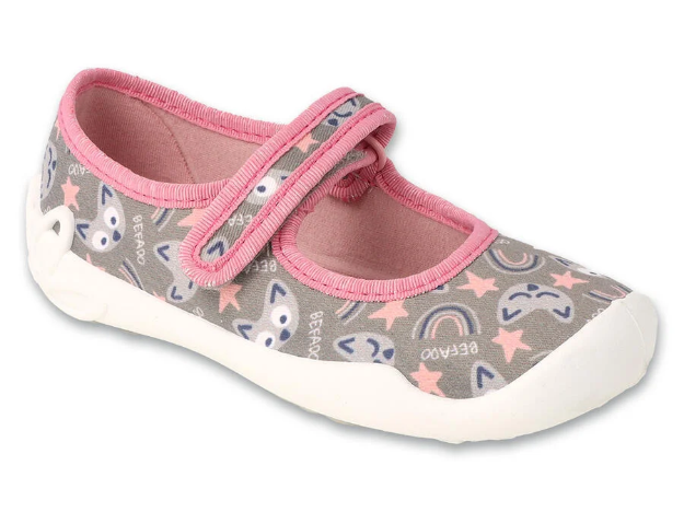 Obrazek BEFADO 114X543 baleriny dziewczęce szare koty