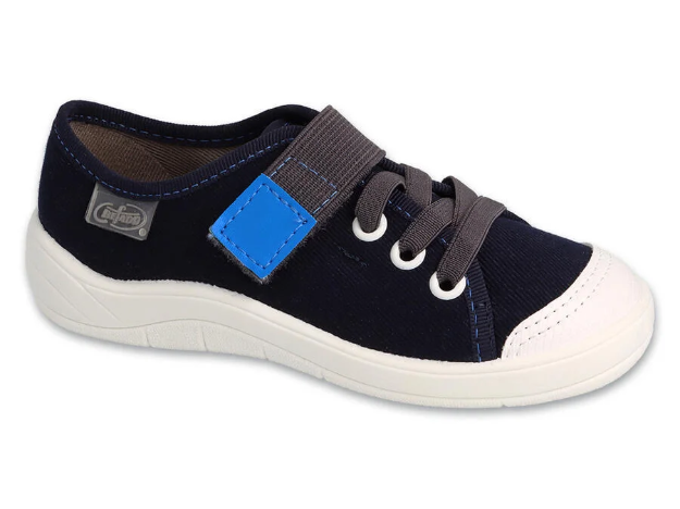 Obrazek BEFADO 351X047 trampki chłopięce 1SZ niebieskie