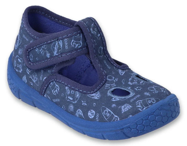 Obrazek Kapcie chłopięce BEFADO 630P011 space