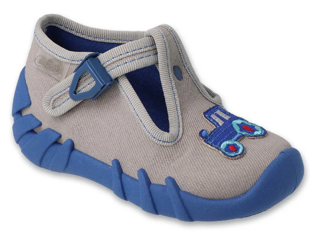 Obrazek Chłopięce kapcie traktorowe BEFADO 110P513