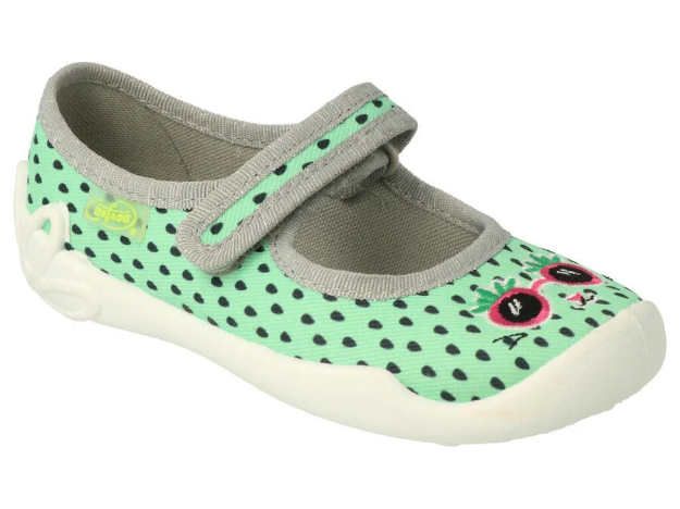 Obrazek Baleriny dziewczęce BEFADO 114X484 zielone