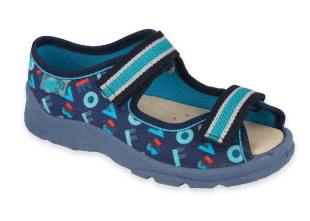 Obrazek BEFADO 869X165 sandały chłopięce skórzana wkładka